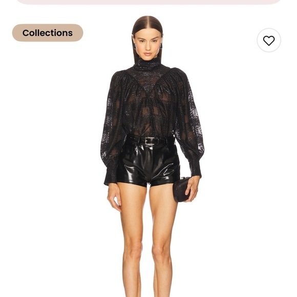 IRO Black Sequin Top - Picture 4 of 7